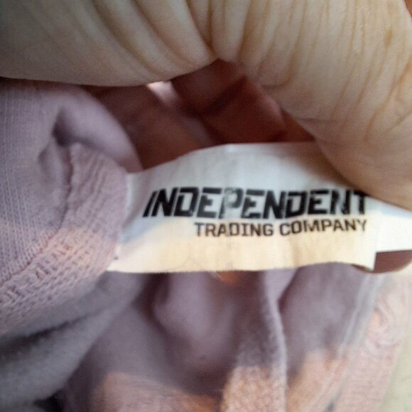 Rabbit Bunny Cartoon Graphic Hoodie Size XL Light Pink & Green Weird Funky - Picture 11 of 11